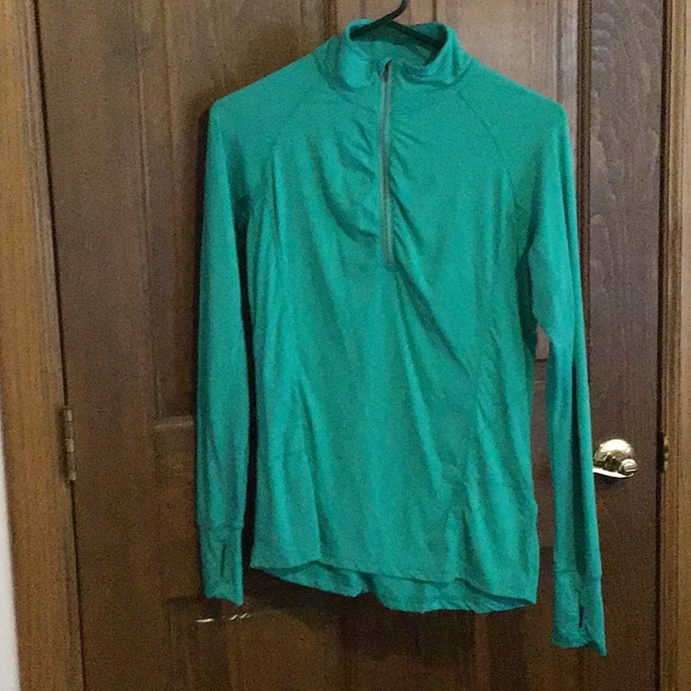 Turquoise Athletic Track Jacket